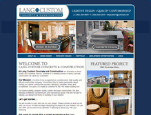 Tablet Screenshot of langcustom.com